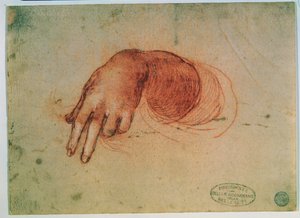 Study of a Hand by Leonardo da Vinci